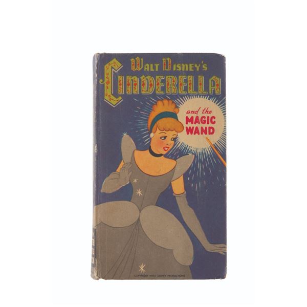 A Walt Disney's Cinderella and the Magic Wand Book.