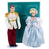 Image 1 : A Cinderella and Prince Charming Porcelain Doll Set.