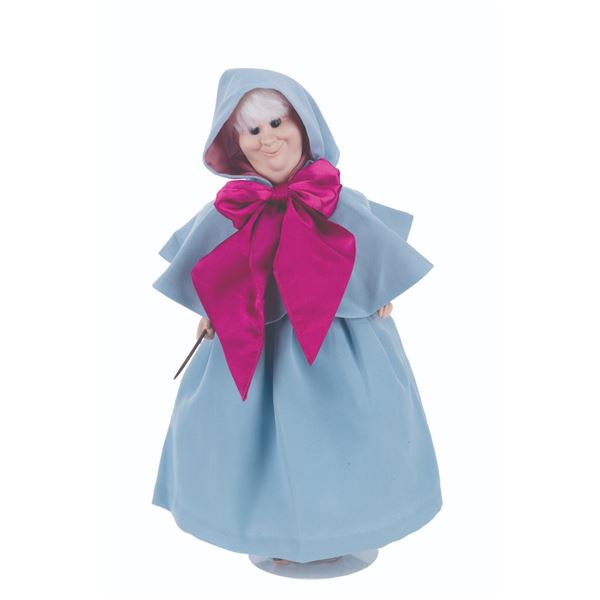 A  "Cinderella " Fairy Godmother Porcelain Doll.