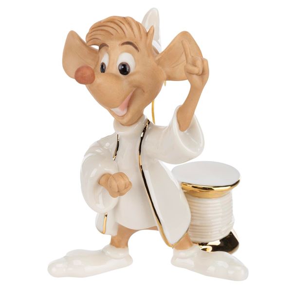 A  "Cinderella " Jaq Figurine by Lenox Classics.