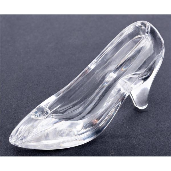 A Crystal Cinderella Glass Slipper.