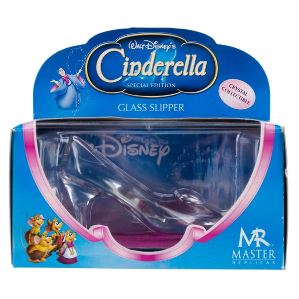 A  "Cinderella " Crystal Collectible Glass Slipper.