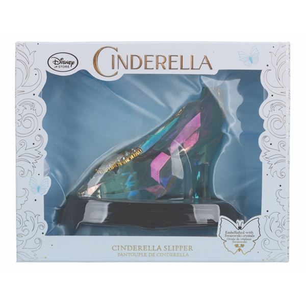 A  "Cinderella " Slipper with Swarovski Crystals.