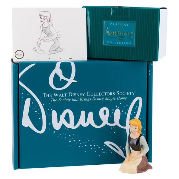 A WDCC Cinderella  "Wistful Dreamer " Figurine.