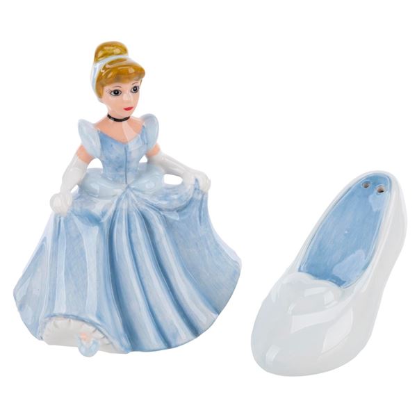 A  "Cinderella " Salt and Pepper Shaker Set.