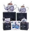 Image 1 : A Set of  "Cinderella " Teaware and Tile.
