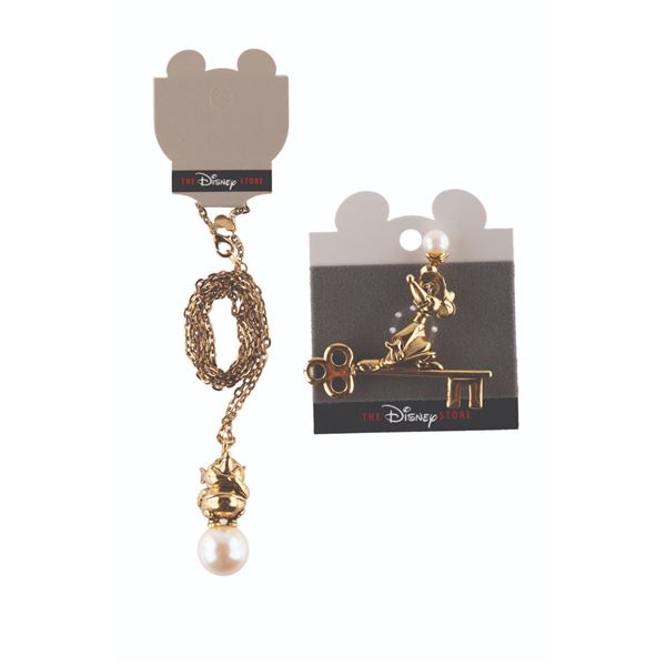 A "Cinderella "  Brooch and Pendant Set.