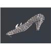 Image 1 : A  "Cinderella " Slipper Swarovski Brooch.