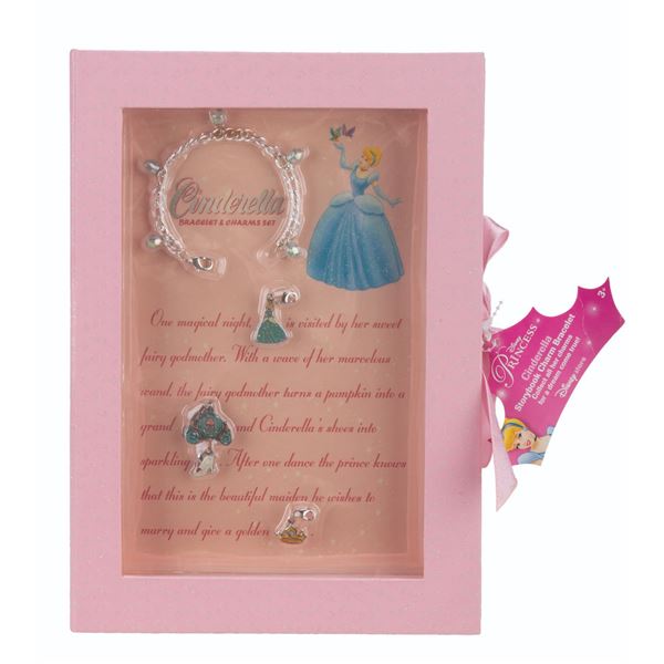 A  "Cinderella " Bracelet and Charms Set.