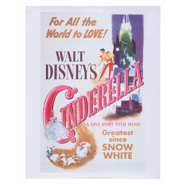 A "Cinderella " Souvenir Poster from The Met.
