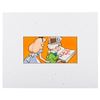 Image 2 : An  "Alice in Wonderland " Book Art Original Painting.