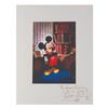 Image 1 : A Walt Disney Signed Mickey Mouse 25th Anniversary Print.