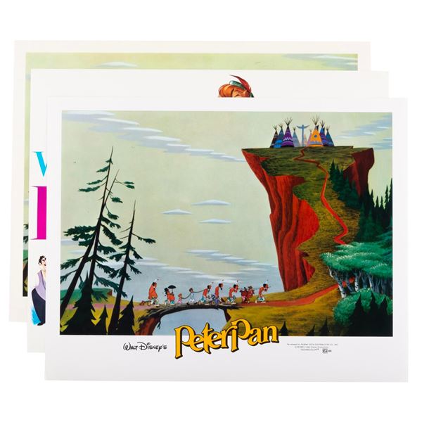 A Collection of "Peter Pan " Re-Release Lobby Cards.