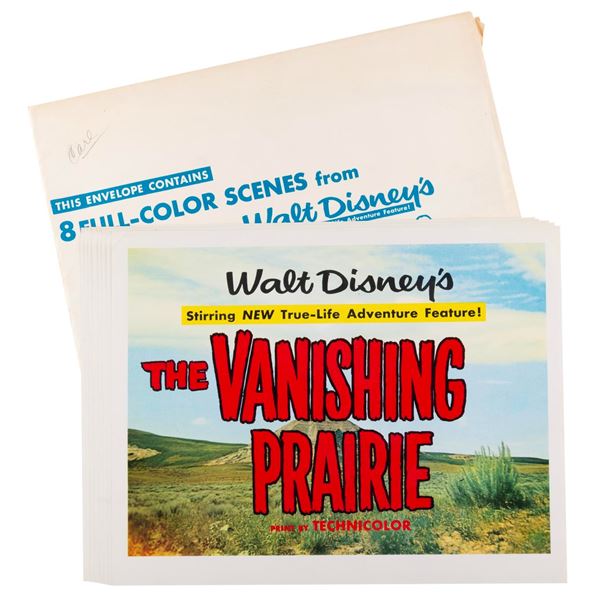 A Set of  "The Vanishing Prairie " Lobby Cards.