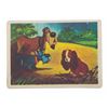 Image 1 : A Collection of  "Lady and the Tramp " Chocolate Cards.