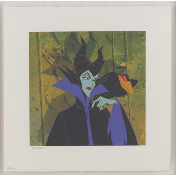 A  "Sleeping Beauty " Maleficent Limited Edition Serigraph.
