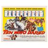 Image 2 : A Pair of "Ten Who Dared " Lobby Cards.