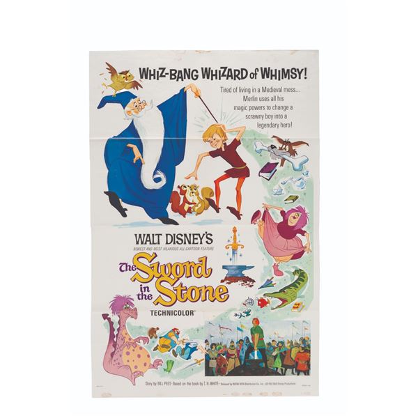 A "The Sword in the Stone " One-Sheet.