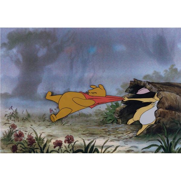 A  "The Many Adventures of Winnie the Pooh " Original Production Cel.