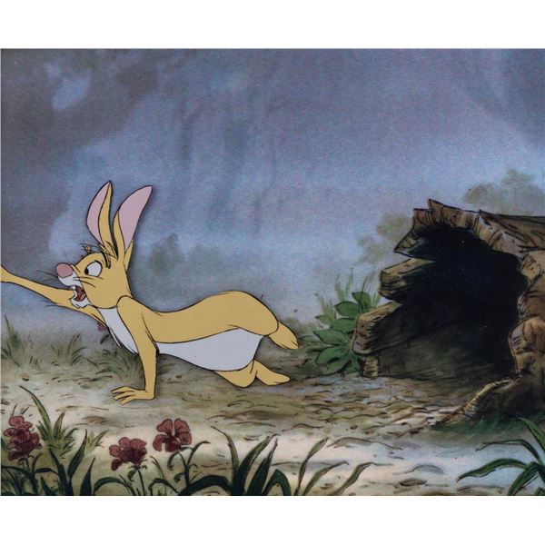 A  "The Many Adventures of Winnie the Pooh " Original Production Cel.