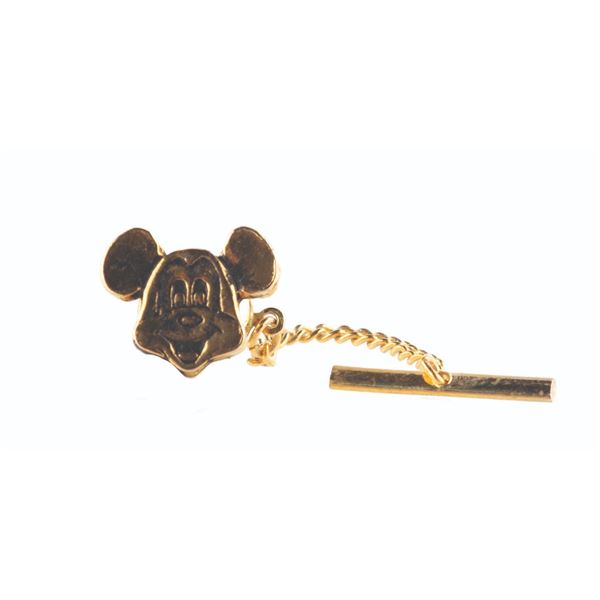 A Mickey Mouse Tie Tack.
