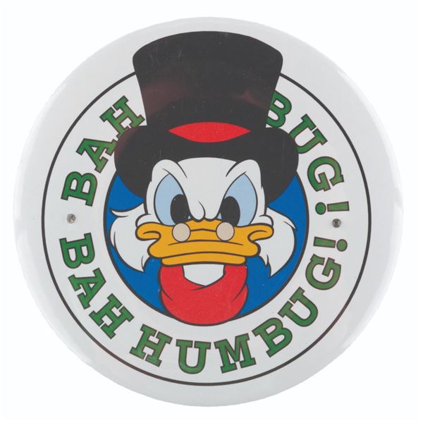 A Scrooge McDuck Light-Up Button.