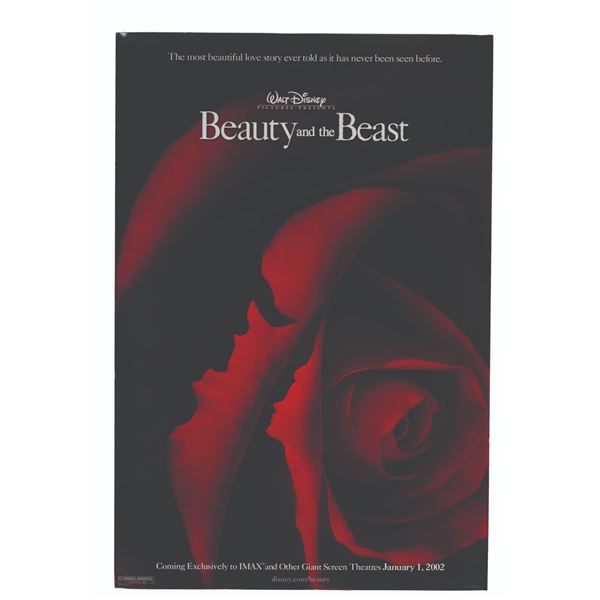 A  "Beauty and the Beast " IMAX Release One-Sheet.