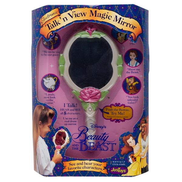 A  "Beauty and the Beast " Electronic Talk 'n View Magic Mirror.