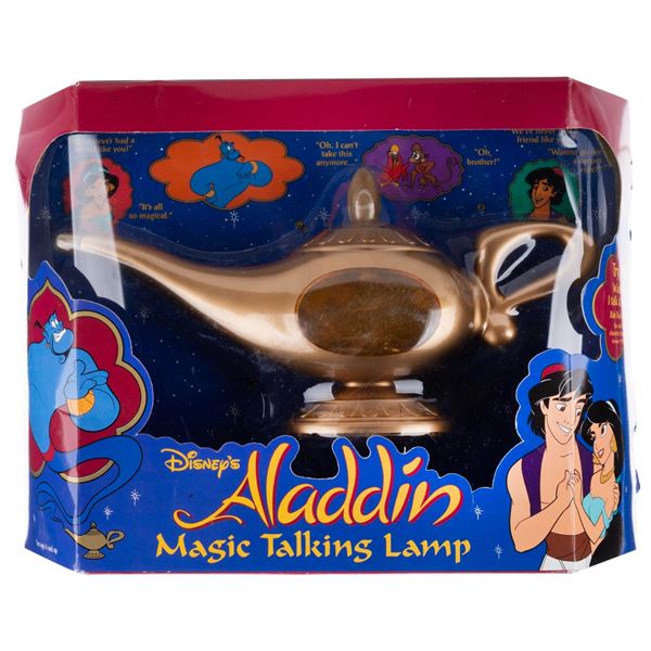 An  "Aladdin " Magic Talking Lamp.
