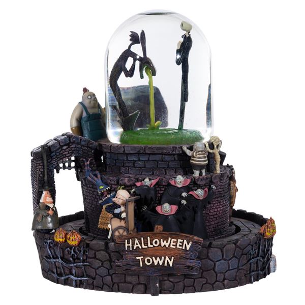 A  "Nightmare Before Christmas " Musical Movement Snow Globe.