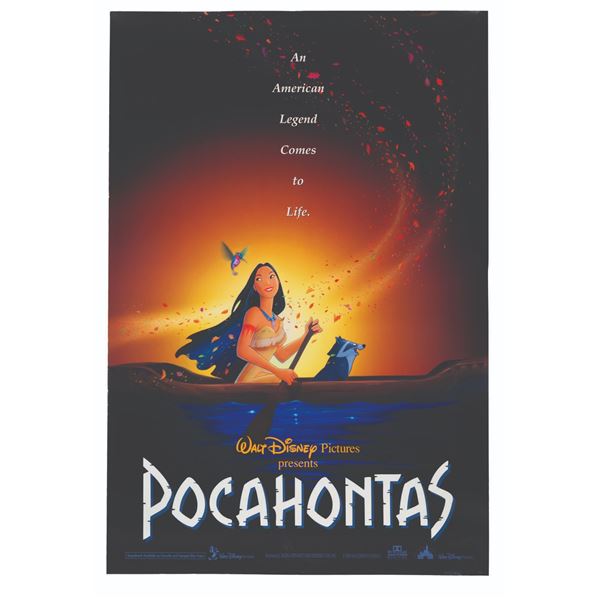 A  "Pocahontas " One-Sheet.