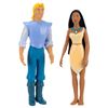 Image 1 : A Pair of Pocahontas and John Smith Figures.
