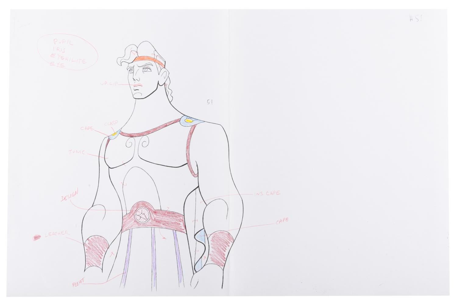Hercules Color Script Production-Used