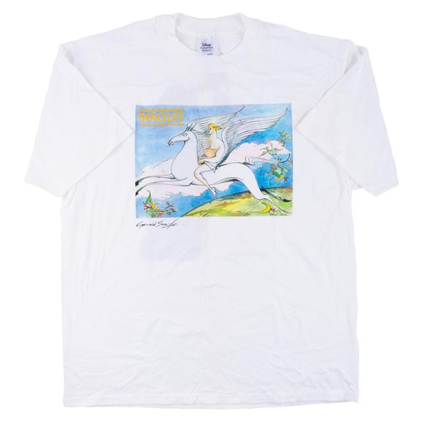 A  "Hercules " Gerald Scarfe Concept Art Crew T-Shirt.