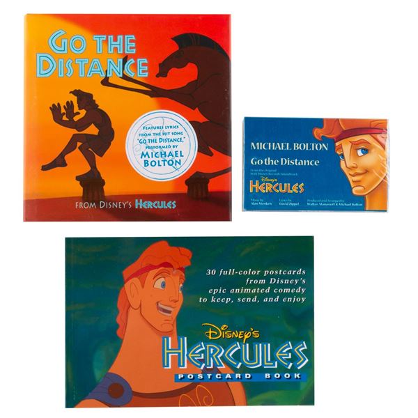 A Pair of  "Hercules " Books and Cassette Single.