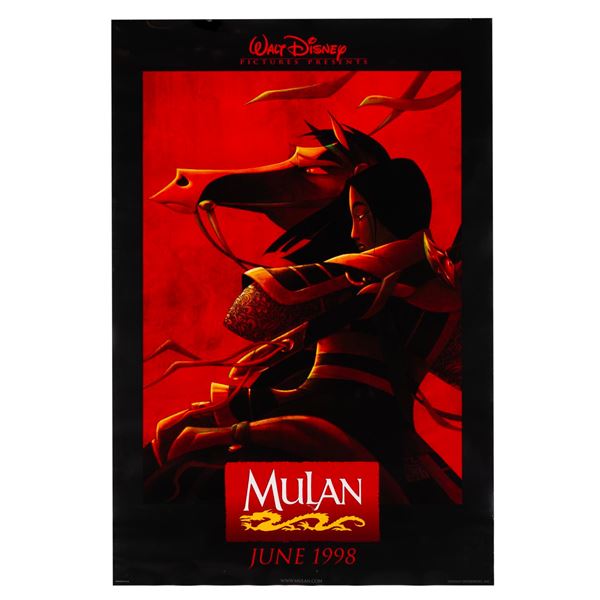 A  "Mulan " Teaser One-Sheet.