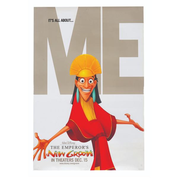 A "The Emperor’s New Groove " Advance Theatrical One-Sheet.