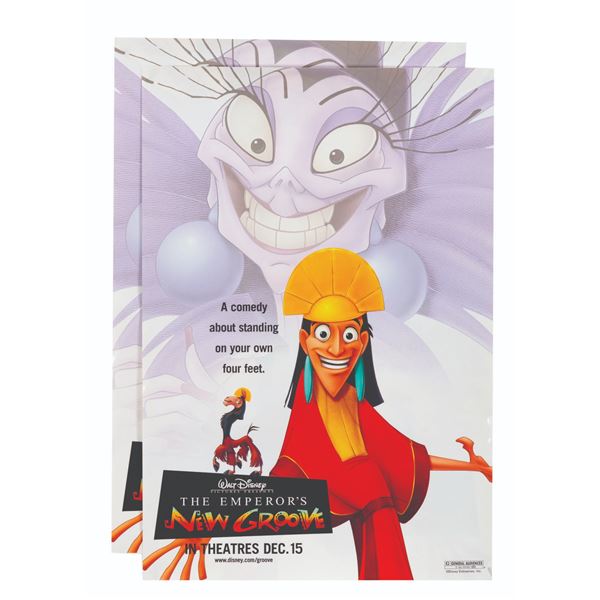 A Pair of  "The Emperor's New Groove " Mini-Posters.