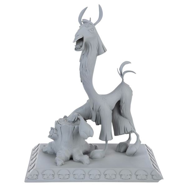 A Broken Feature Animation Gift Kuzco Maquette.