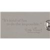Image 3 : An Employee Exclusive Walt Disney Quote Keychain.