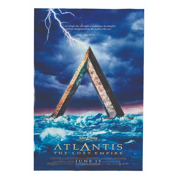 An "Atlantis: The Lost Empire " One-Sheet.
