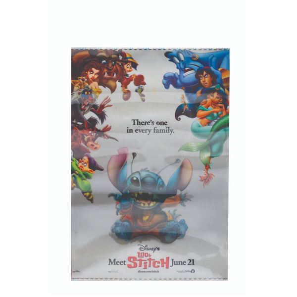 A  "Lilo & Stitch " Lenticular Poster.