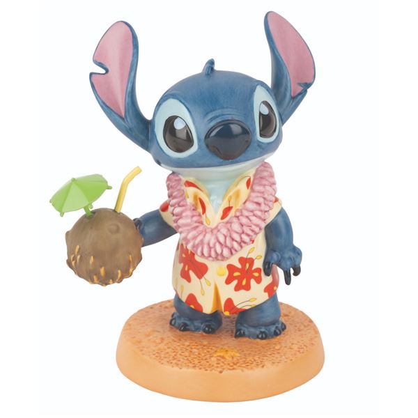 A WDCC "Greetings From Paradise " Stitch Figurine.