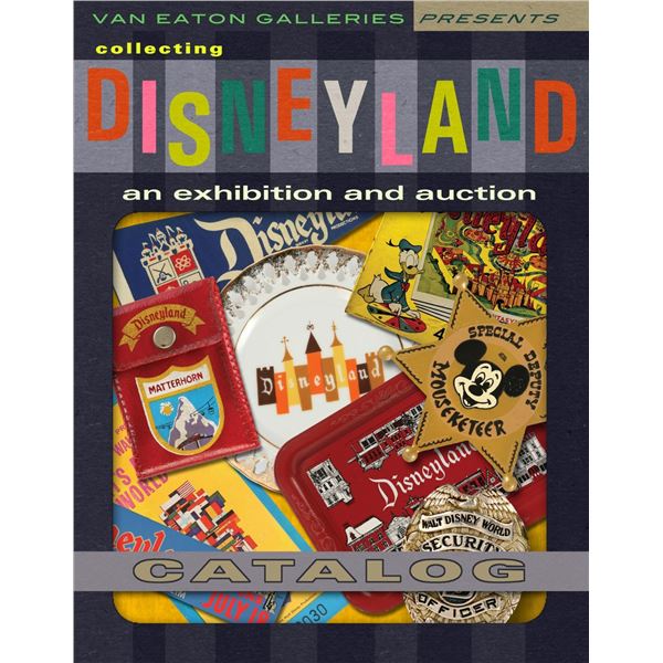 A Rare Collecting Disneyland Hardcover Auction Catalog.