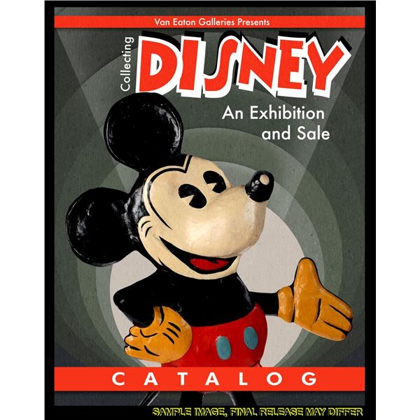 A Rare Collecting Disney Hardcover Auction Catalog.