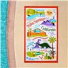 Image 1 : A SHAG  "Palm Springs California " Beach Towel.