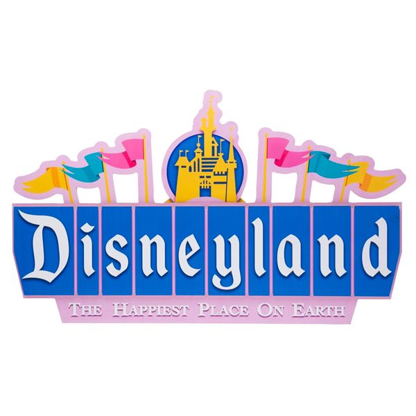 A Souvenir Disneyland Marquee Sign.