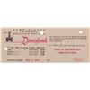 Image 2 : A Pair of 1960 Disneyland Sample Certificates and Letter.