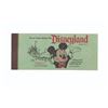 Image 1 : A 1970s Disneyland Complete Adult Ticket Book.