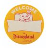 Image 1 : A 1957 Disneyland Dumbo Welcome Button.